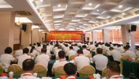 明陞m88体育网址第一次党代会第二次会议胜利召开